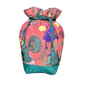 Vintage Princess Marcella Borghese Fabric Makeup Bag